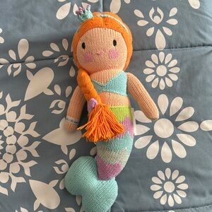 Cuddle + Kind Little 13” Isla the Mermaid Hand Knit Doll